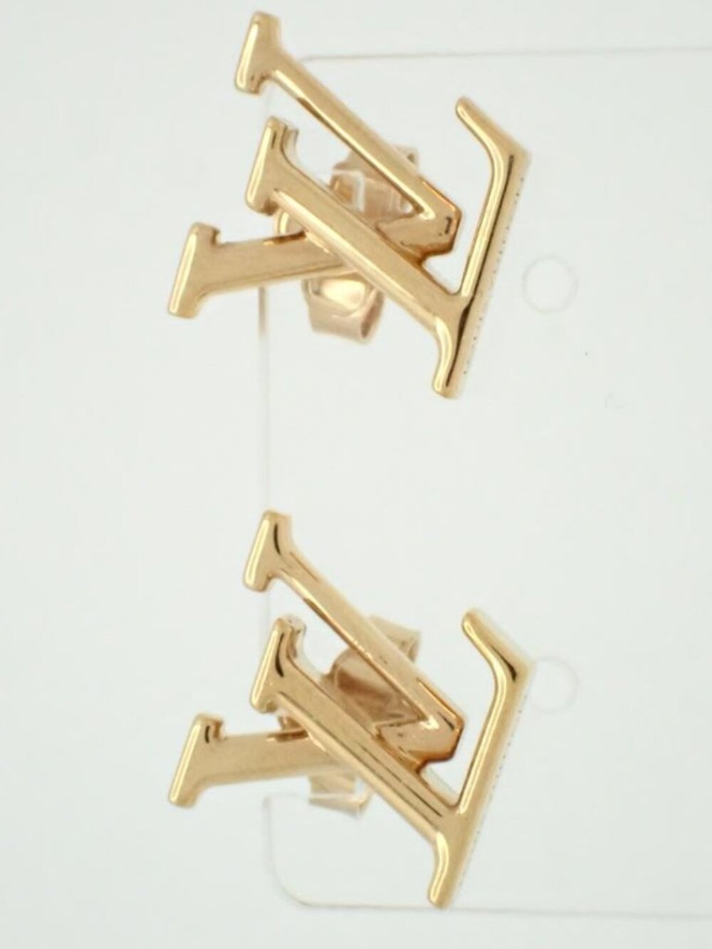 LV Earrings in Dustbag & Box